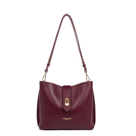 Sac épaule Lancaster bordeaux